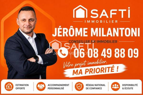 Maison individuelle sur sous sol, belle surface, idéalement située ...