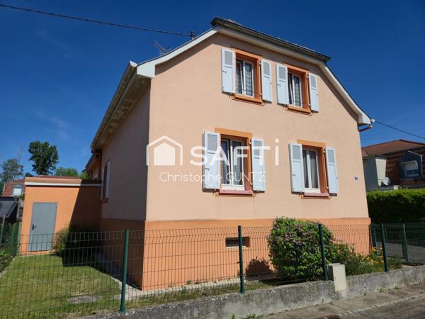 Maison familiale avec jardin