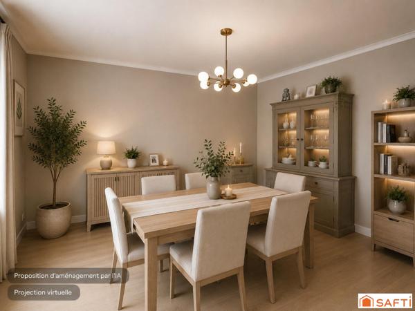 Maison familiale avec jardin