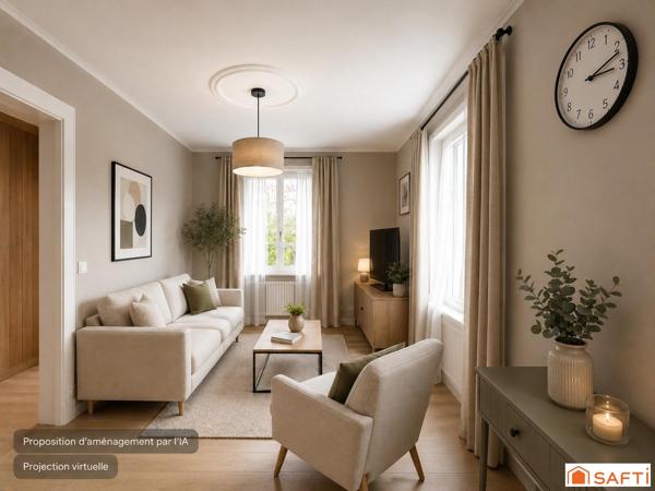 Maison familiale avec jardin