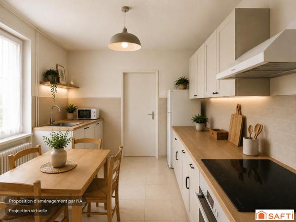 Maison familiale avec jardin