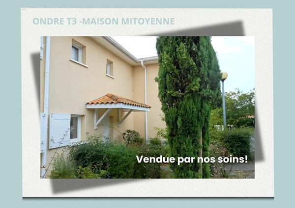 Maison 3 pièces 61 m2