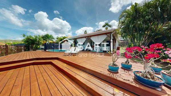 Vue mer & charme à Sainte-Luce, 4 chambres, piscine