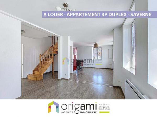 SAVERNE - 3P en duplex