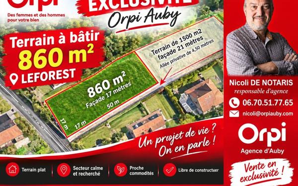 Terrain à vendre