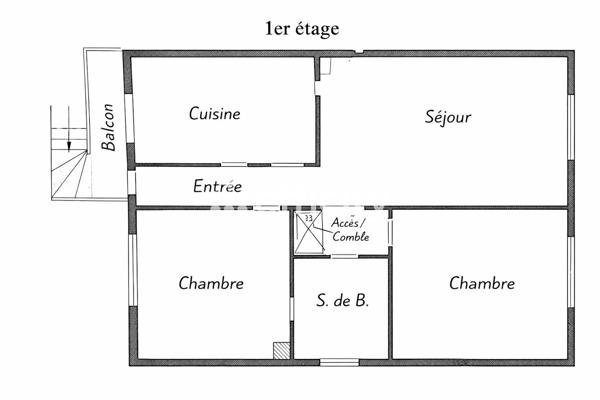 Appartement 5 pièces - 110 m² Exclusivité efficity