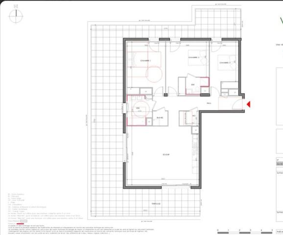 appartement à vendre 4 pièces VOIRON (38)