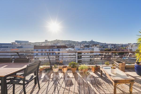Duplex avec grande terrasse, vue imprenable et double box