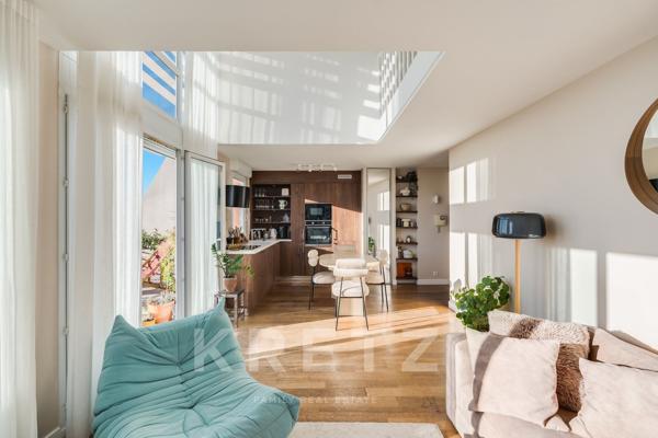 Duplex avec grande terrasse, vue imprenable et double box