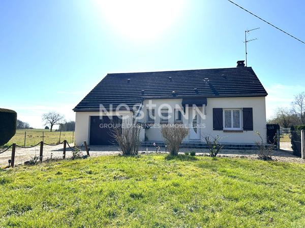 MAISON FAMILIALE AVEC 3 CHAMBRES SUR TERRAIN DE 1500M² À VENDRE EN CAMPAGNE DE CHABRIS (INDRE 36)