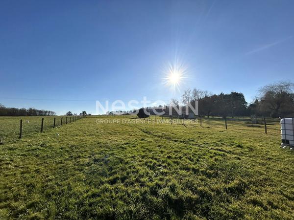 MAISON FAMILIALE AVEC 3 CHAMBRES SUR TERRAIN DE 1500M² À VENDRE EN CAMPAGNE DE CHABRIS (INDRE 36)