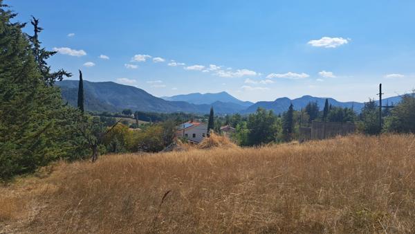 A VENDRE Terrain viabilisé 1000m² LE BRUSQUET (04)