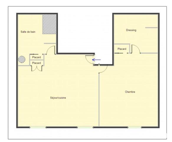 2393 - MORLAIX - QUARTIER DE LA GARE - APPARTEMENT T2
