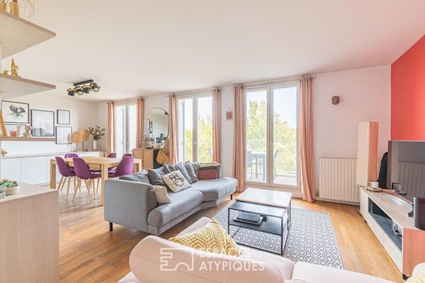 Duplex avec terrasse et vue dégagée