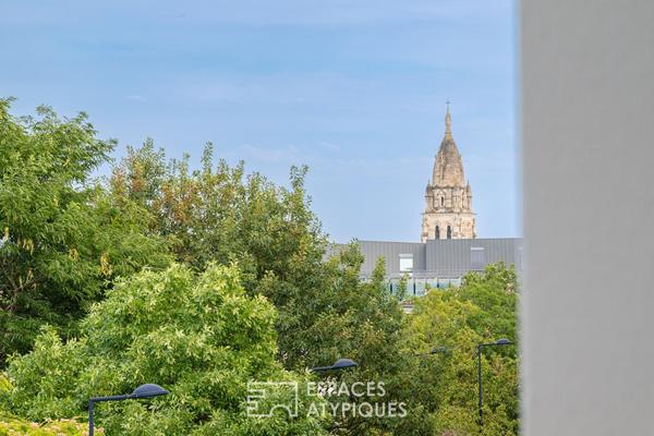 Duplex avec terrasse et vue dégagée