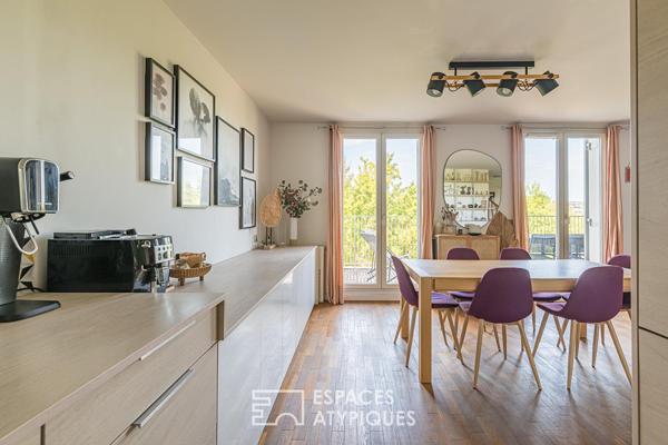 Duplex avec terrasse et vue dégagée