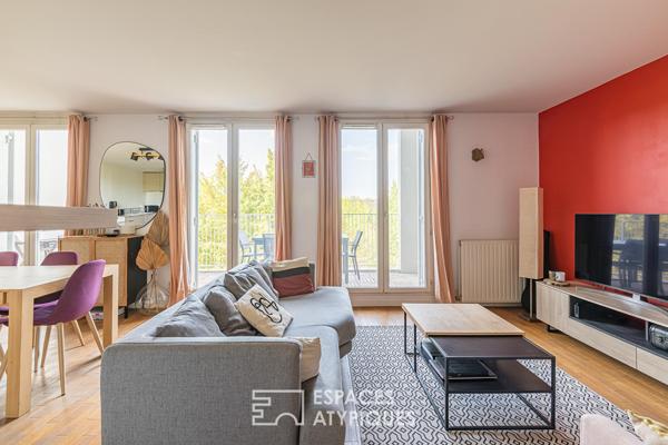 Duplex avec terrasse et vue dégagée