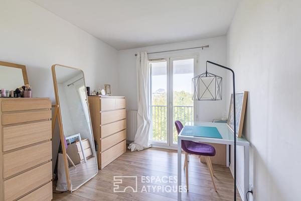 Duplex avec terrasse et vue dégagée