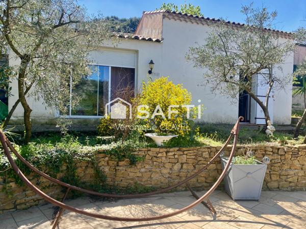 Villa de 170m2 dont un gîte de 40m2 et piscine  sur un terrain de 1860m2