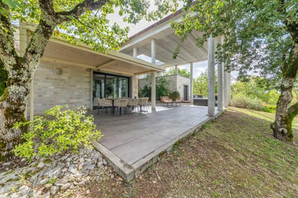 Maison d’architecte contemporaine au sud de Cahors