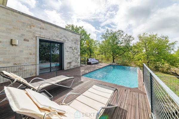 Maison d’architecte contemporaine au sud de Cahors