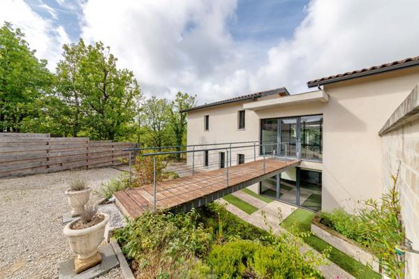Maison d’architecte contemporaine au sud de Cahors