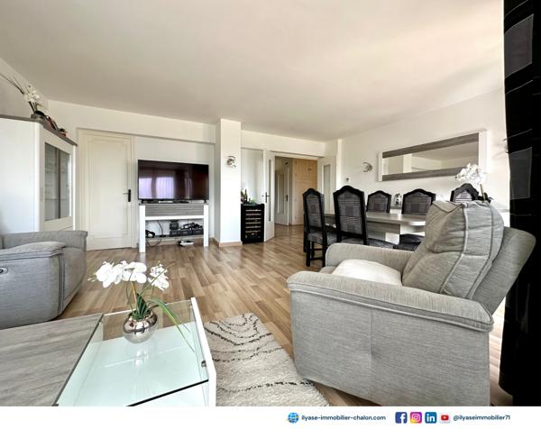 Chalon-sur-Saône (71100) SOUS OFFRE ! 5 PIÈCES 117 M² | BALCON | CHALON S/S