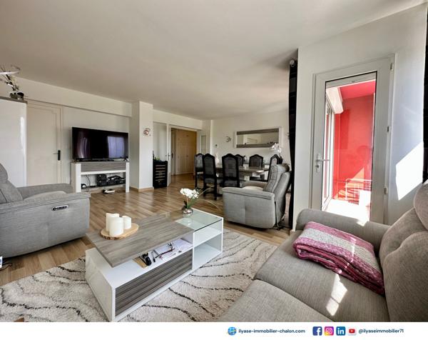 Chalon-sur-Saône (71100) SOUS OFFRE ! 5 PIÈCES 117 M² | BALCON | CHALON S/S