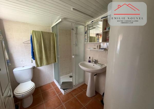 PLEUBIAN , Pied-à-terre littoral à 130 m de la plage, terrain 754 m²