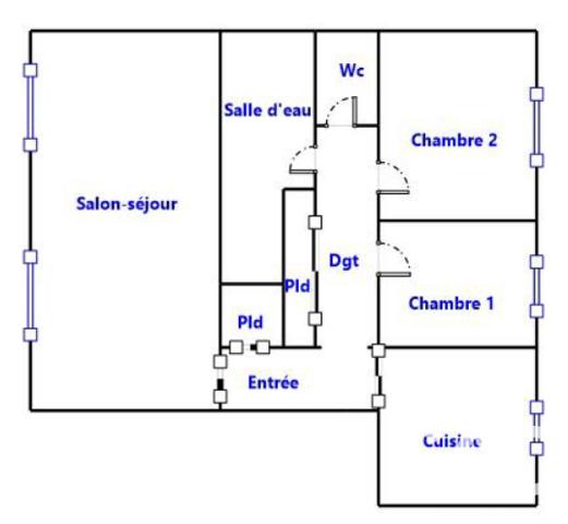Appartement à vendre 3 pièces 66 m² Brest