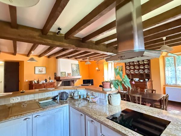 Très belle demeure de 392m² du 17ème siècle, 7 chambres, terrain de 1163m² 548 000 €