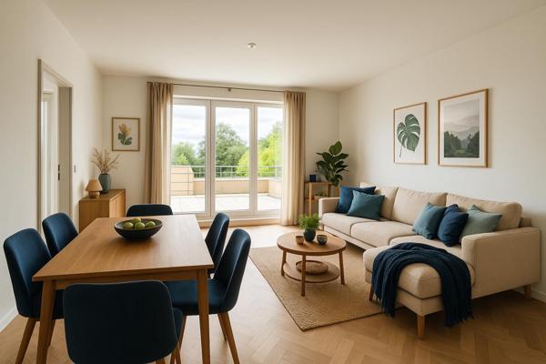 T2 NEUF avec sa terrasse de 15m2, sa cave et son parking privé