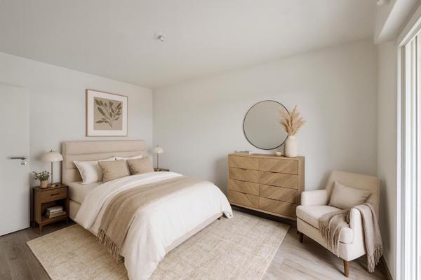 T2 NEUF avec sa terrasse de 15m2, sa cave et son parking privé