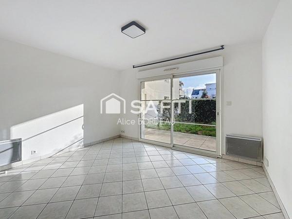 T2 Vannes –Terrasse sud,parking,résidence standing