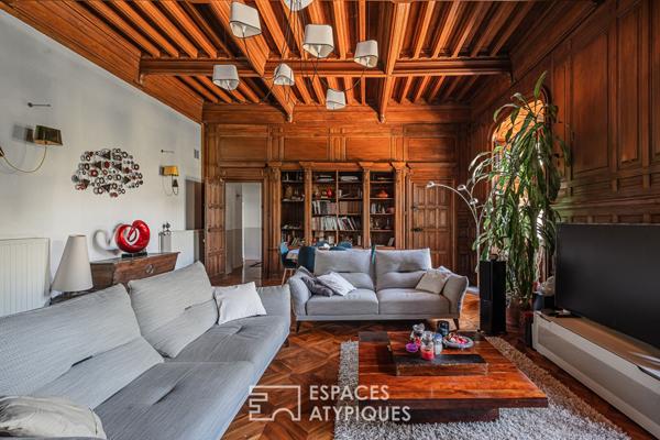 Appartement de charme dans un château datant du Haut-Moyen-Age