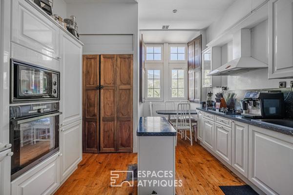 Appartement de charme dans un château datant du Haut-Moyen-Age