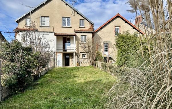 Vente Maison de ville Mitoyenne à rafraîchir Boussac   