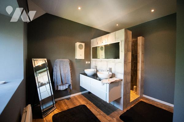 centre ville Remiremont, magnifique maison bourgeoise de 1904 , terrain attenant aménagé de 462 m²