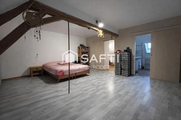 Maison authentique, grand volumes, 7 chambres.