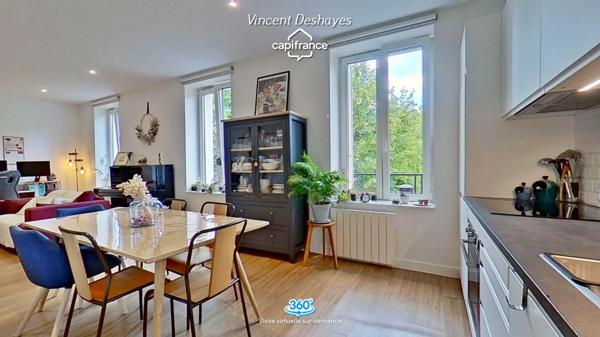 Nancy quartier Bonsecours, appartement T2 - Visite virtuelle sur sur demande