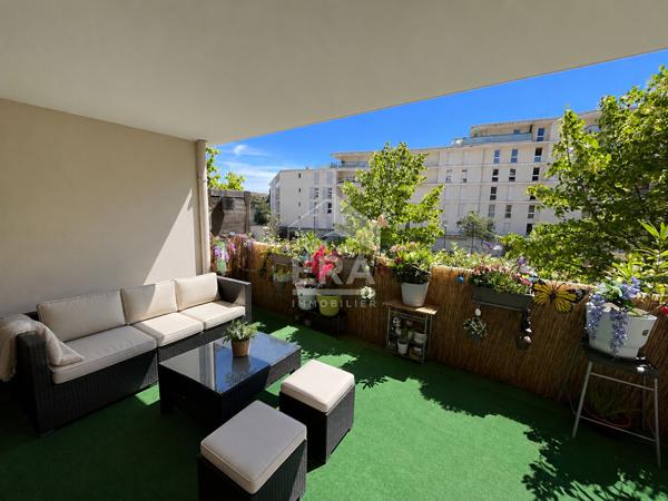 SEPTEMES LES VALLONS - Appartement T3 de 66.15m2, avec une terrasse de 18m2.