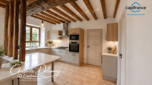 Un véritable havre de paix au bord de la Mayenne…