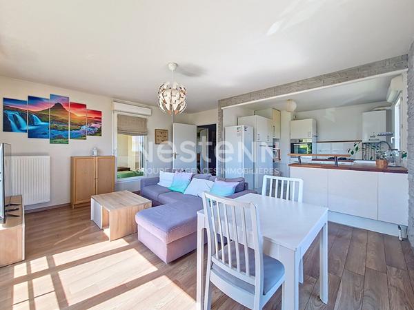 À vendre appartement 4 pièces au dernier étage exposé SUD-EST à Trappes