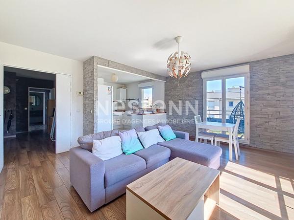 À vendre appartement 4 pièces au dernier étage exposé SUD-EST à Trappes