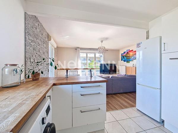 À vendre appartement 4 pièces au dernier étage exposé SUD-EST à Trappes