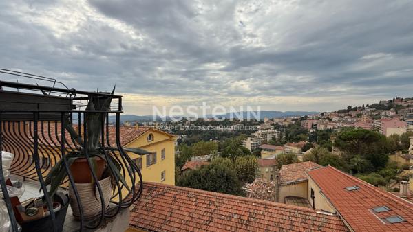 Appartement Grasse 3 pièce(s) 56 m2, Vue mer, calme, immeuble sécurisé