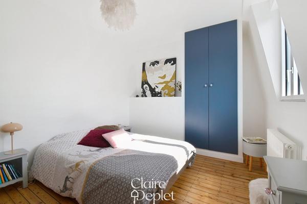 Maison 1930 Lambersart Canon d’Or – 3 chambres, bureau, jardin, état parfait