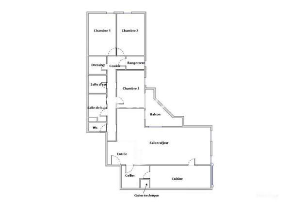 Appartement 5 pièces - 100 m² Exclusivité