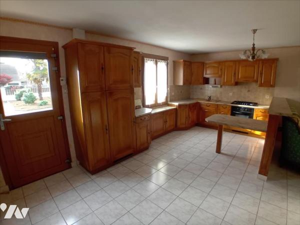 RUAUDIN, pavillon de plain-pied et ses 3 chambres.