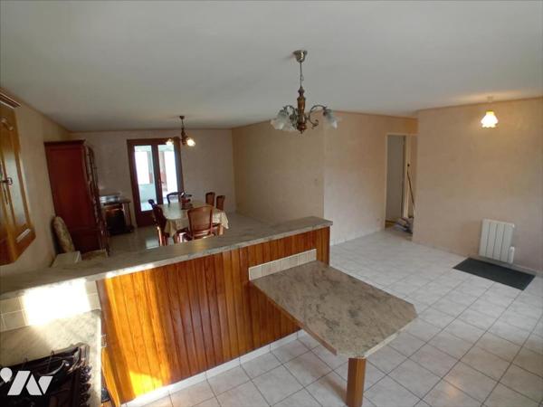 RUAUDIN, pavillon de plain-pied et ses 3 chambres.